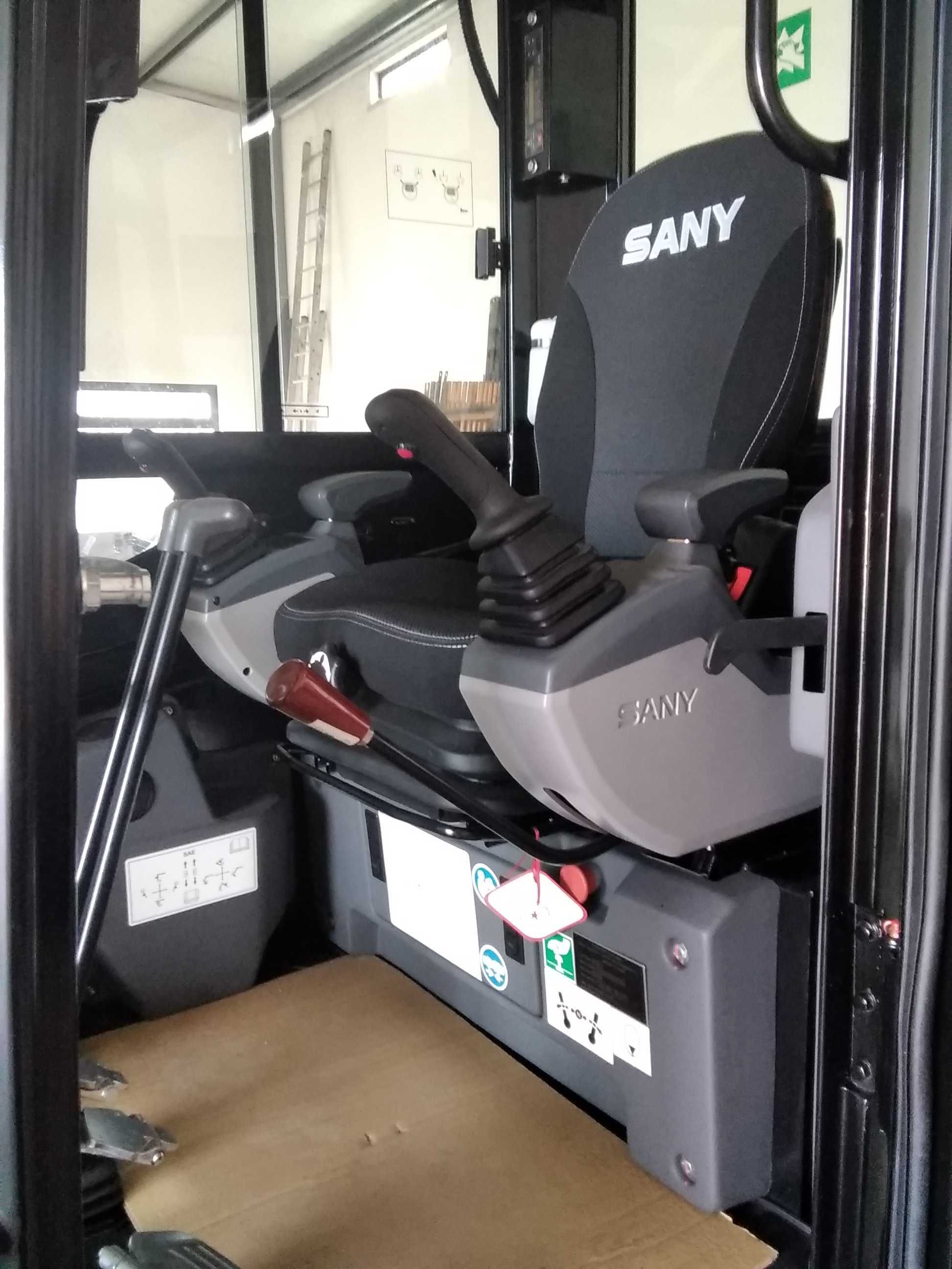 Mini giratória escavadora SANY de 2800kg (Garantia Total de 5 Anos)