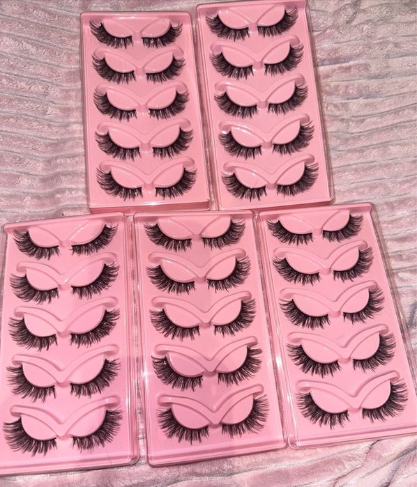 Накладні Вії 5 пар ніжні