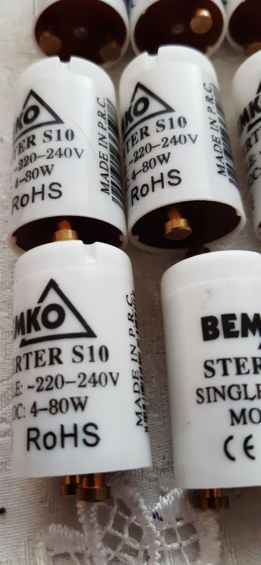 Startery Bemko 12 sztuk nowe