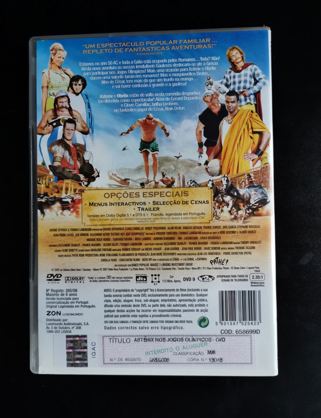 Filme Astérix E Os Jogos Olímpicos