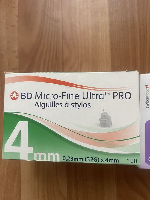 Інсулінові голки 4 mm