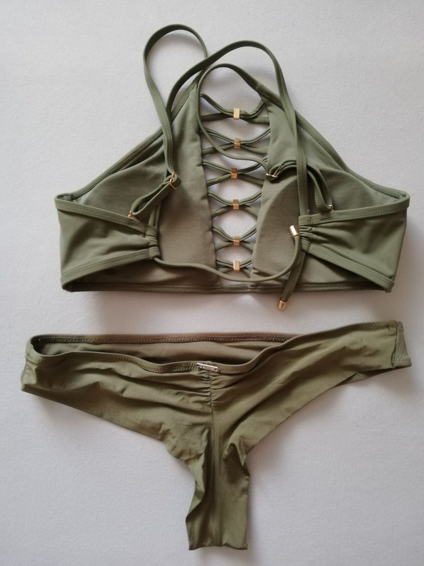 Strój kąpielowy khaki