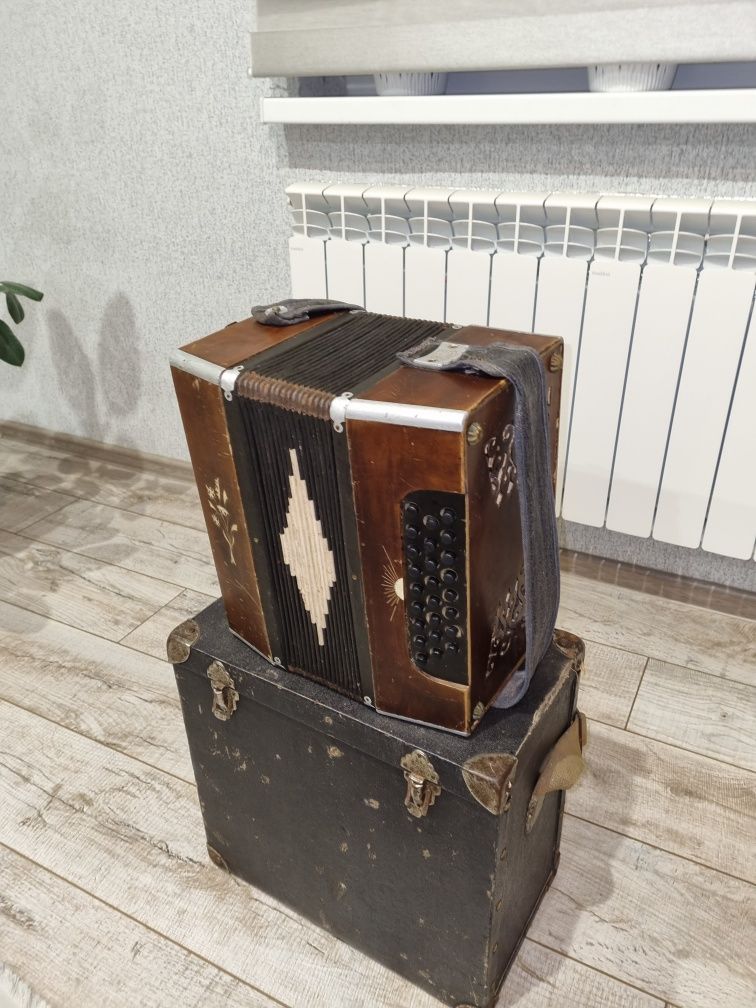 Гармошка 1920 років, з чемоданом рідним!