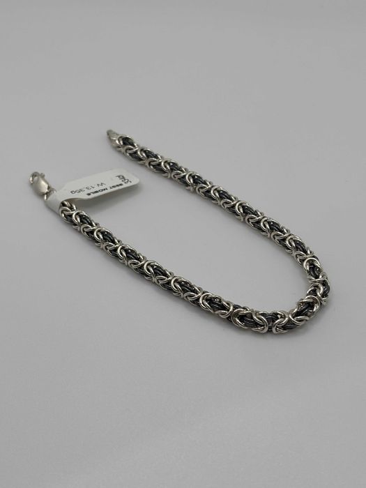 Piękna Nowa Srebrna Bransoletka P. 925, 13,35g NR 271 Best Mobile KRZY