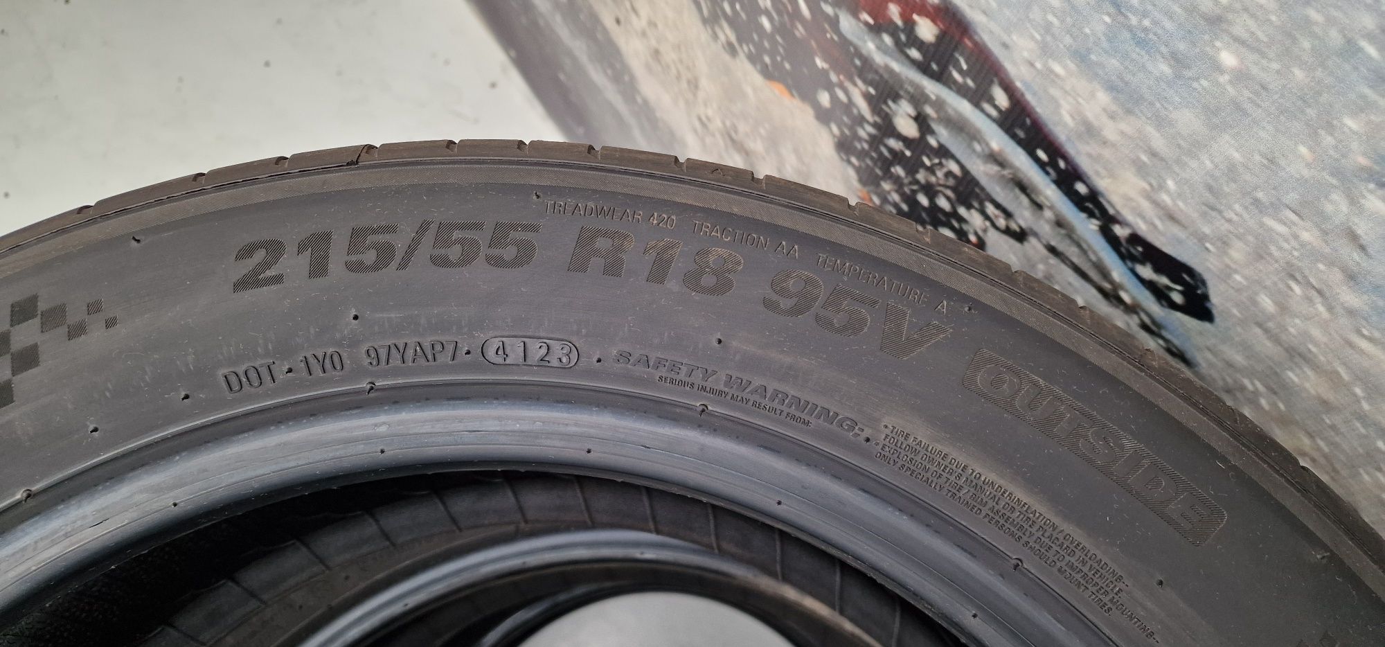 S23 4 x 215/55R18 Kumho Ecsta PS71 95V opony letnie demo