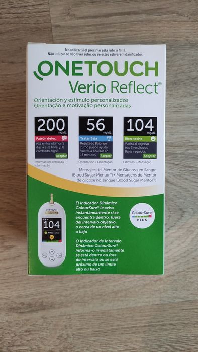 Medidor de Glicose OneTouch VerioReflect Bluetooth
