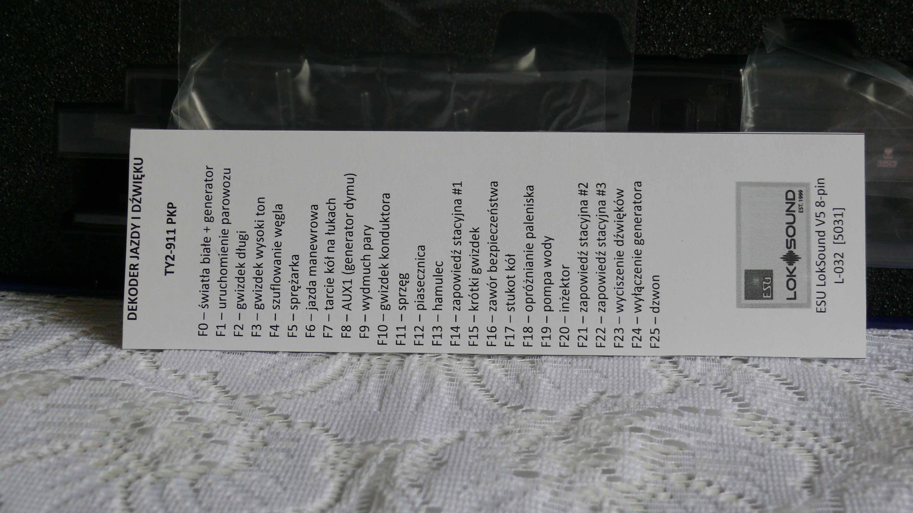 ROCO 72062 Ty2 911 H0 DCC Sound