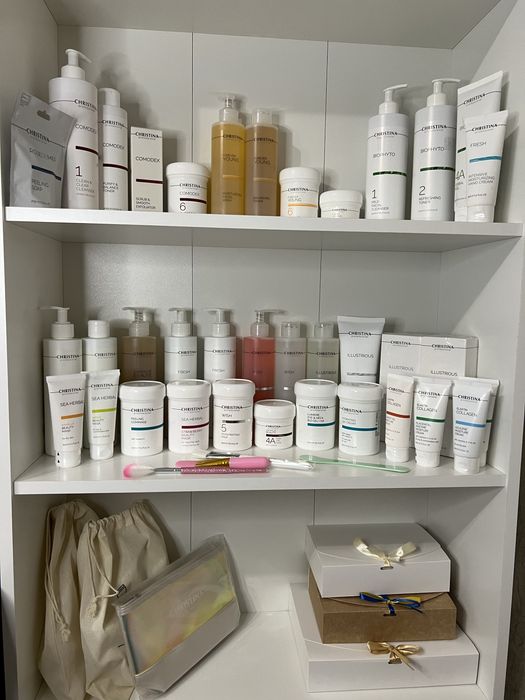 Косметика CHRISTINA на розпив/ розлив Бокси подарункові