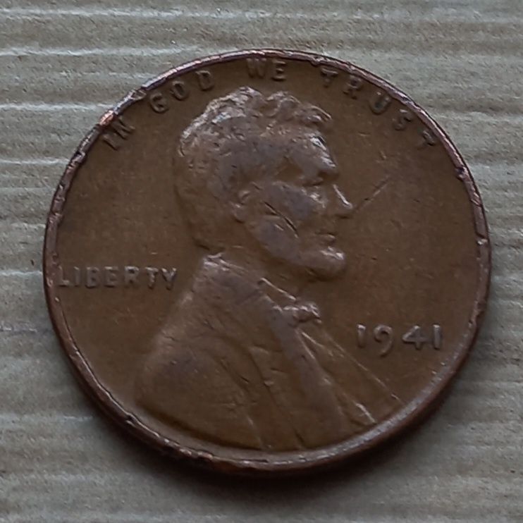 1 cent 1941 r. USA