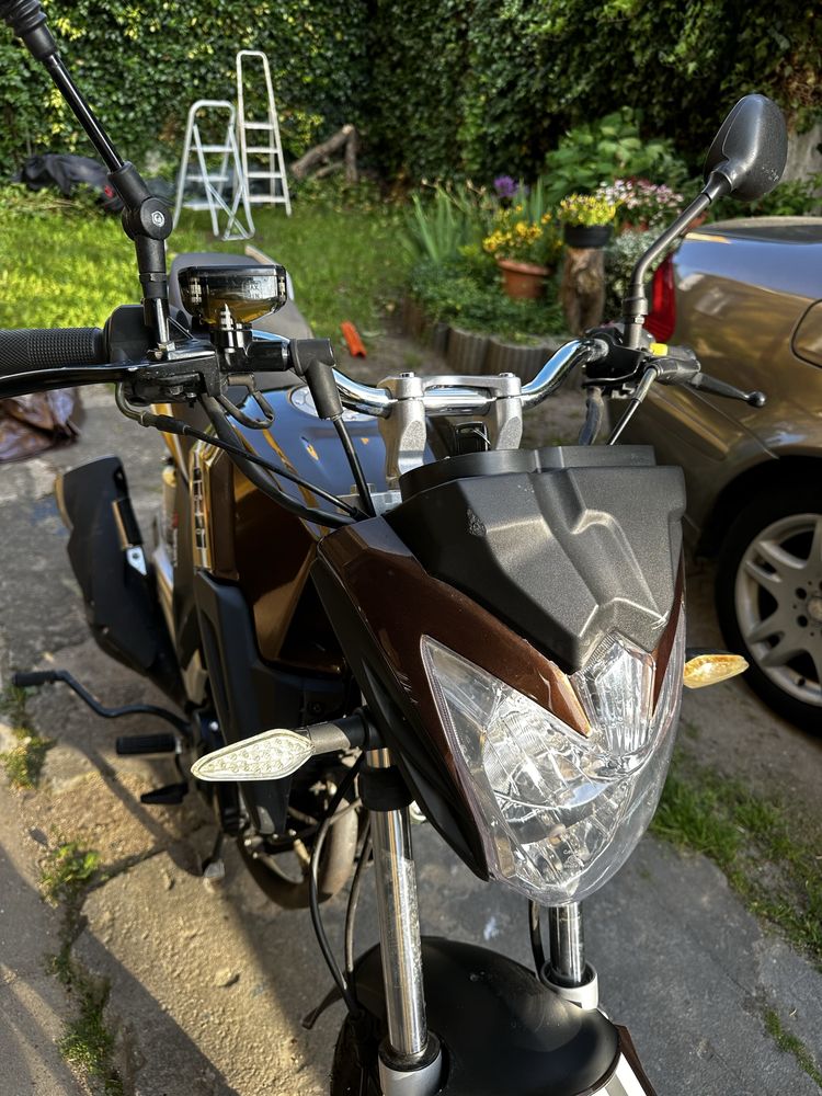 Motocykl Junak 126 125cc 2019 rocznik przebieg dwa i pół tysiąca