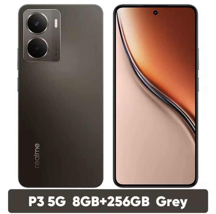 Смартфон Realme P3 5G 8/256GB NFC, Snapdragon 6 Gen 4, 120Hz, 6000 mAh
