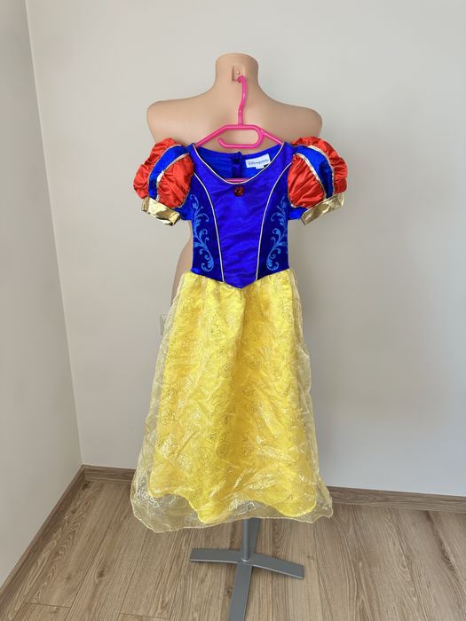 Strój na bal przebierańców królewna Śnieżka Disney 116 cm