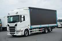 Scania R 500 / ACC / E 6 / BURTO-FIRANKA + WINDA / 20 PALET / OS SKRĘTNA / RETARDER