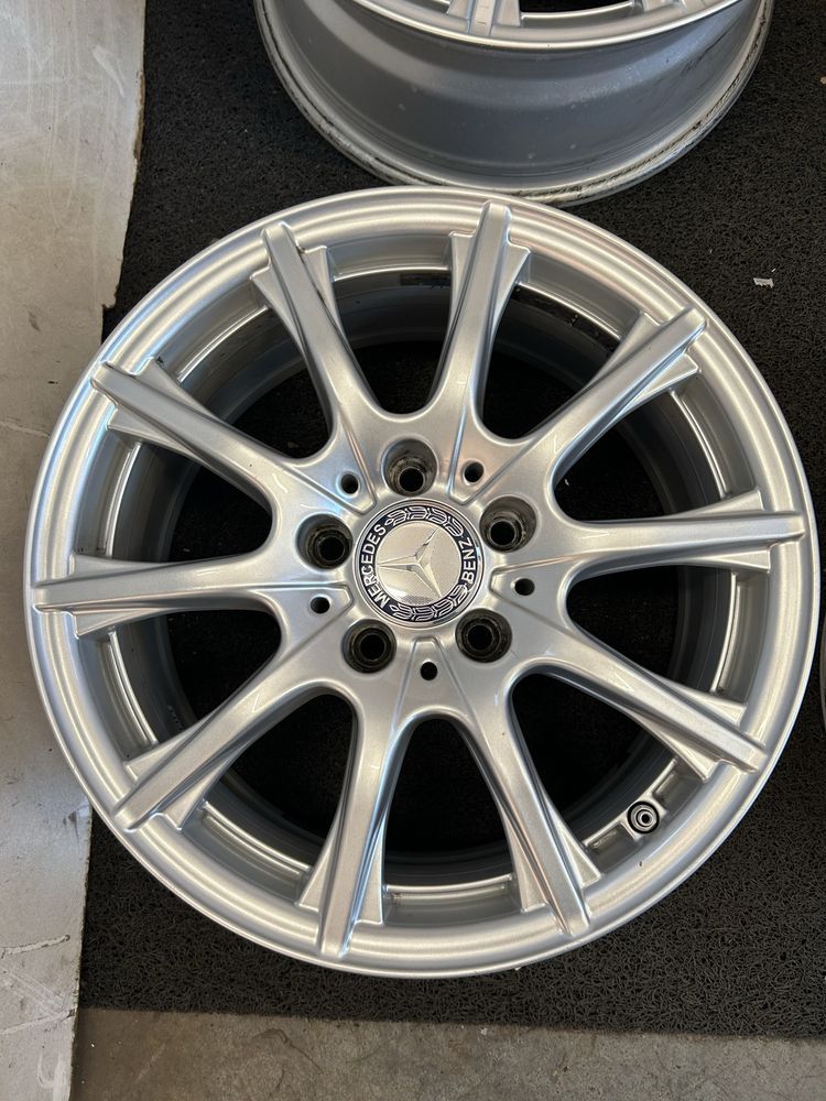 160 Felgi Aluminiowe MERCEDES R 16 5x112 otwór 66,6 czujniki