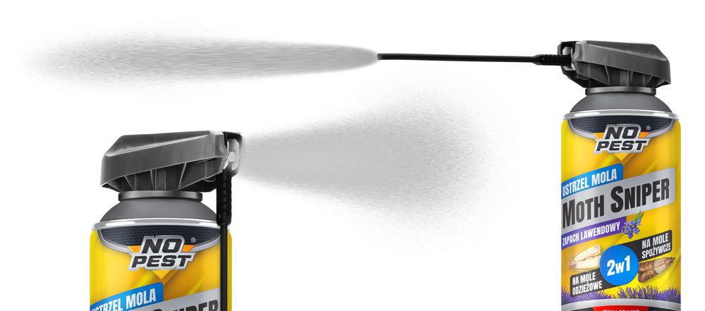 Środek, spray, preparat na mole, do zwalczania moli No Pest® 400ml
