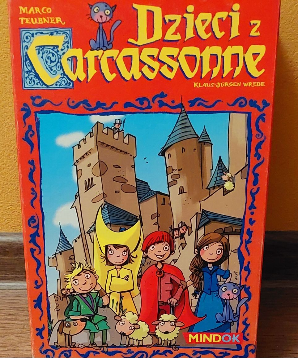 Carcassonne Junior Gra planszowa Dzieci z Carcassonne 4+ Bard MindOK