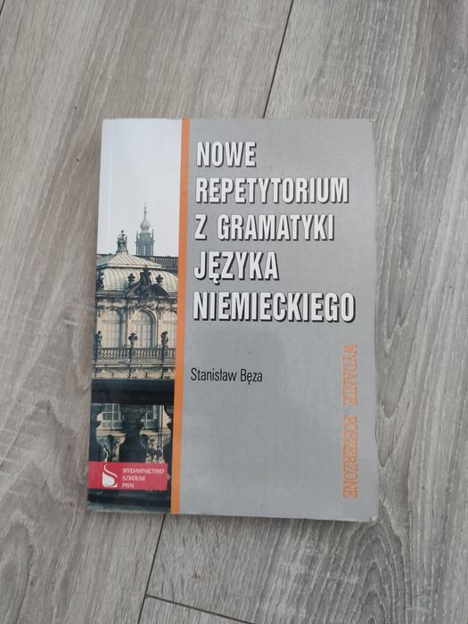 Nowe Repetytorium z gramatyki języka niemieckiego Bęza książka