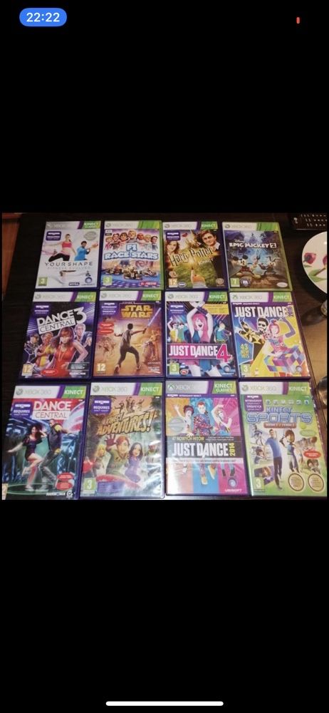 250 GRY Xbox 360 One S X Series Kinect GTA LEGO FIFA CZYTAĆ OPIS