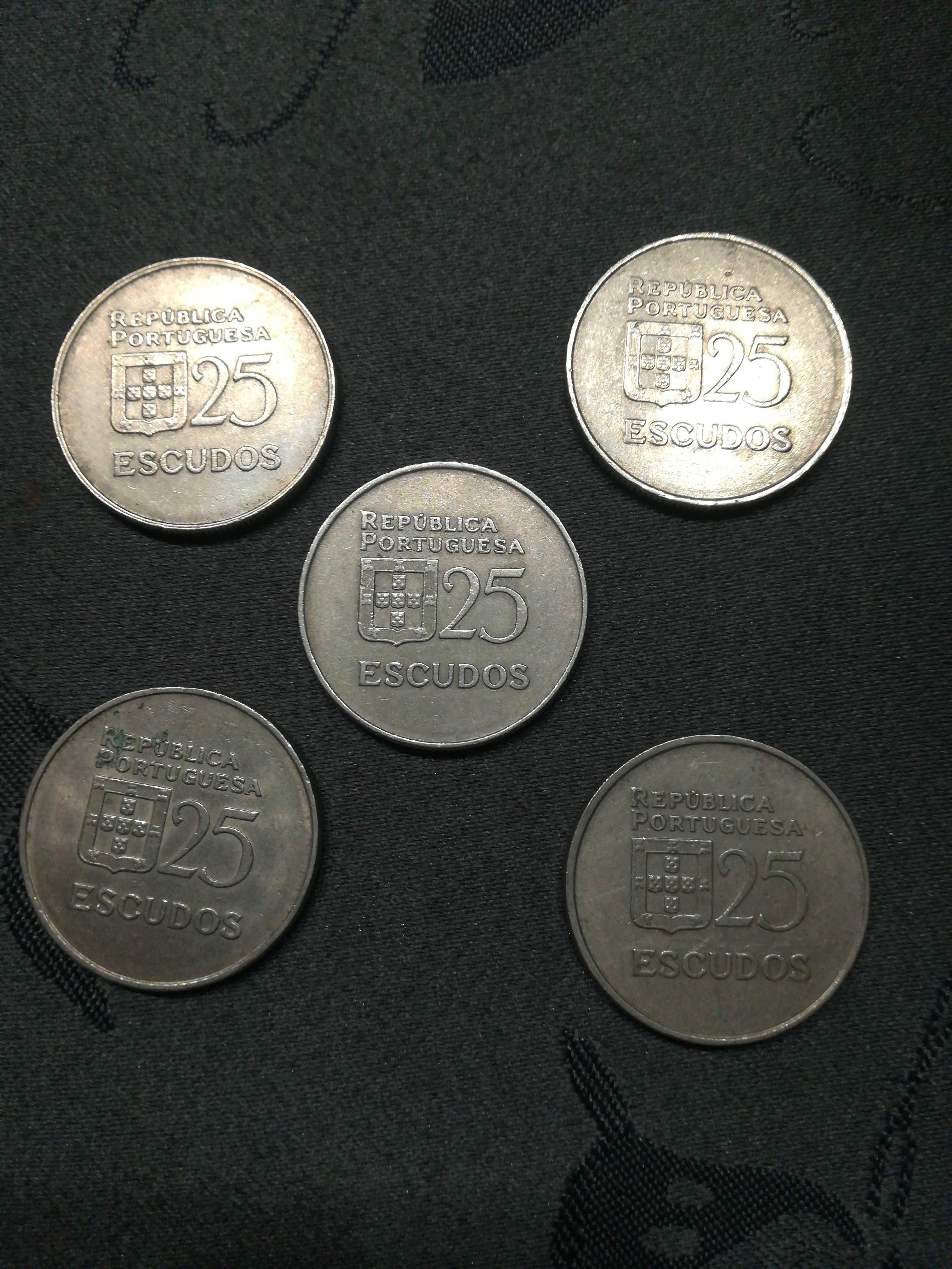 Moedas 25 escudos