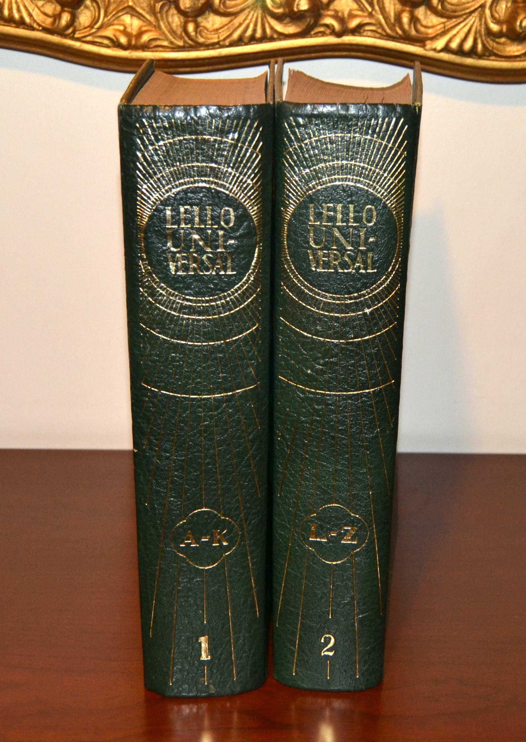 Livros Lello Uni. - Dicionário Enciclopédico Luso Brasileiro 2 Volumes