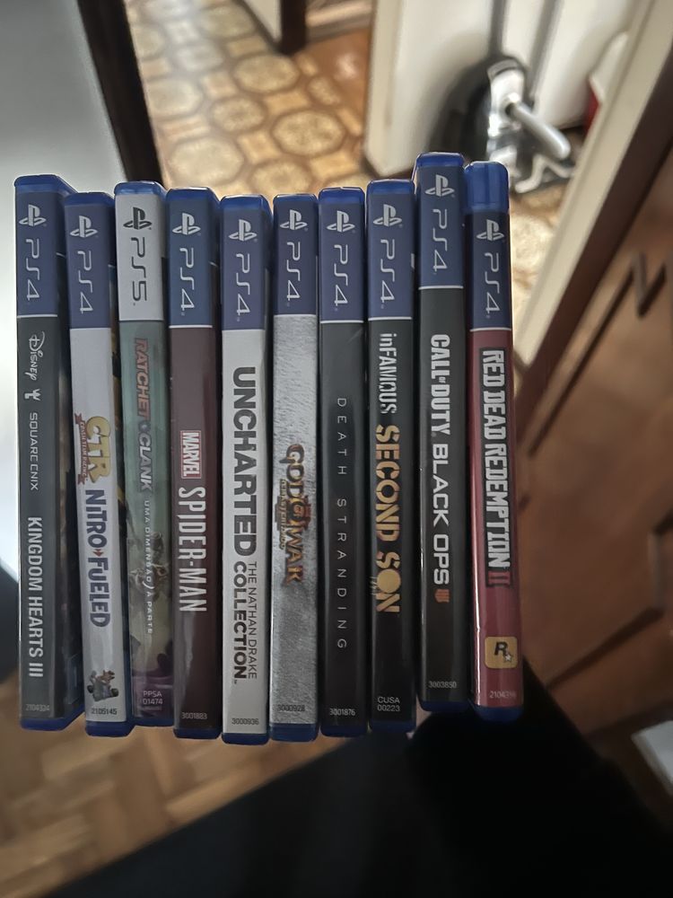 Jogos de PS4 e PS5