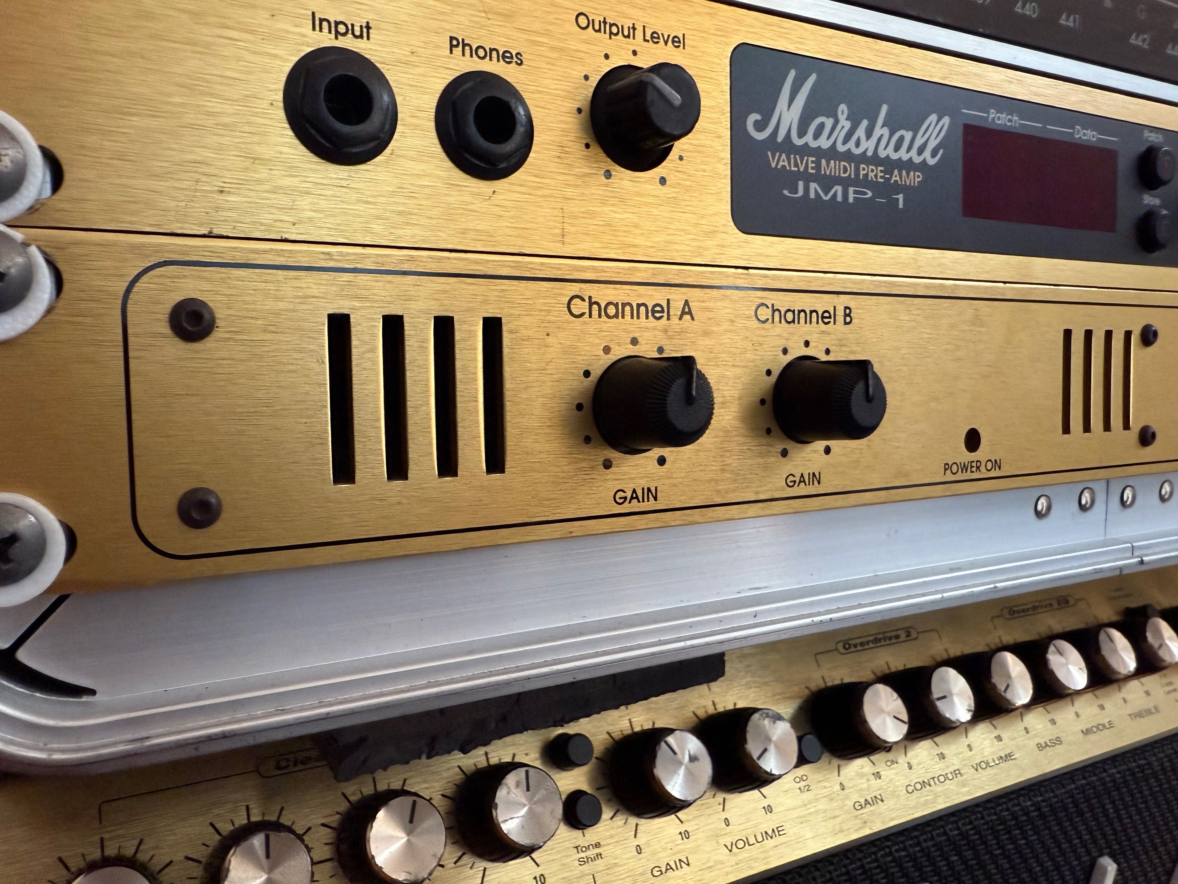 Rack Completa Marshall Valvestate 8008 JMP1 Korg Afinador
