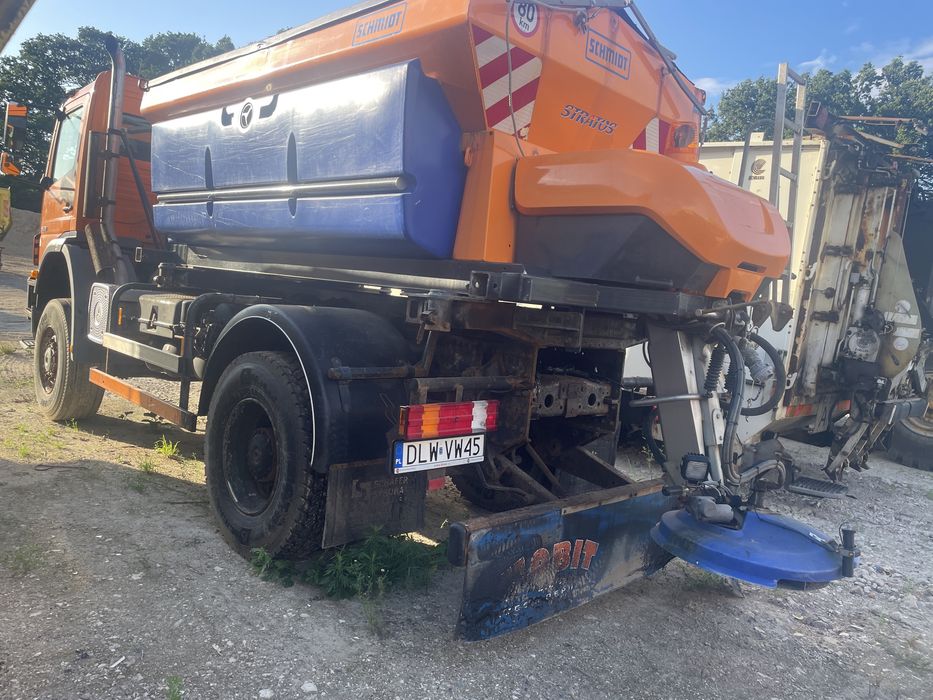 Mercedes Axor 1828 4x4 piaskarka 86tys km