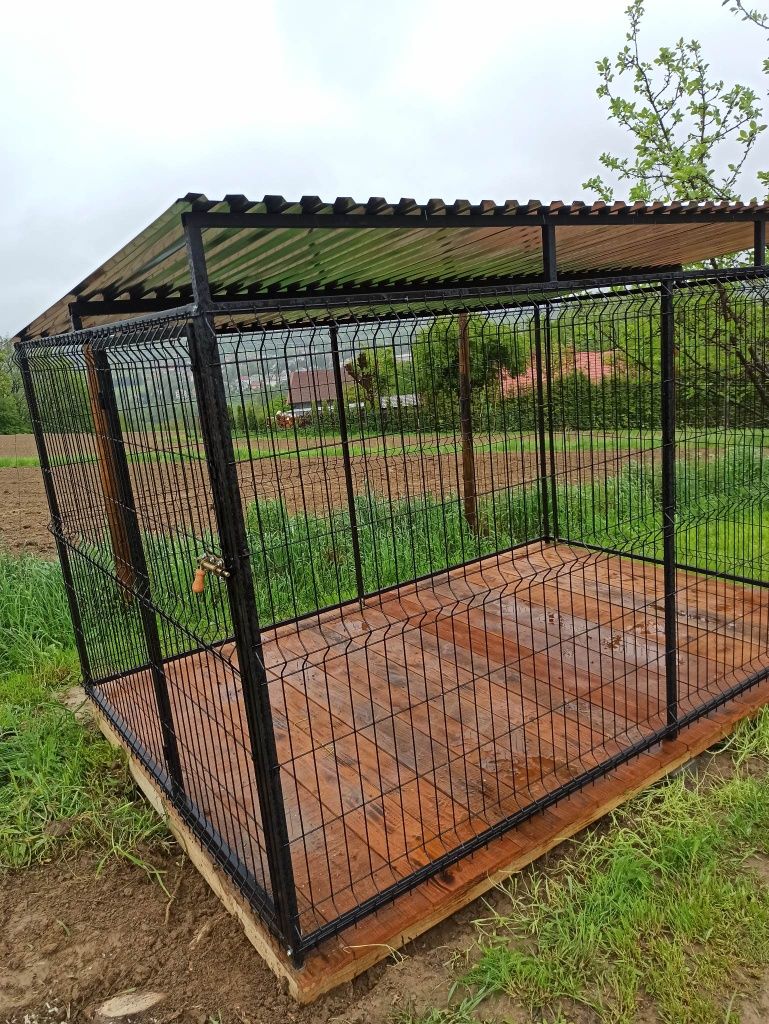 Kojec dla psa 3x2m, zagroda, boks z panelu 3D