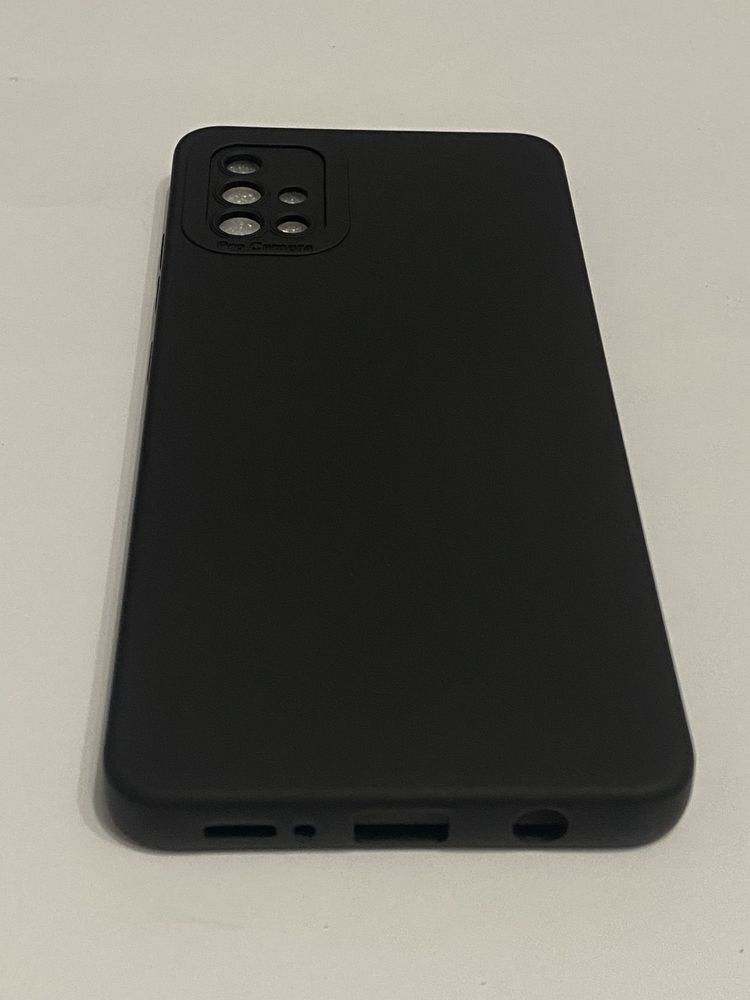 Чехол Samsung A51 / A515 Плотний Протиударний з Мікрофіброю