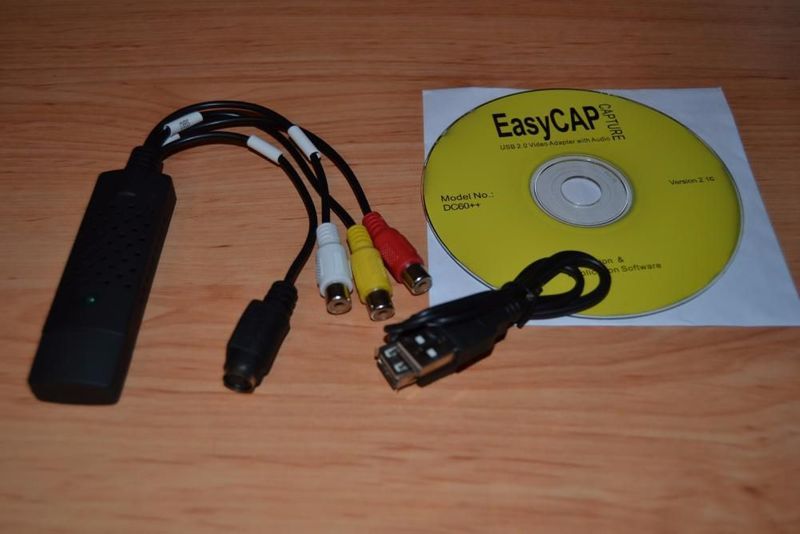 Easycap - Passar Cassetes VHS e Câmaras p/ DVD