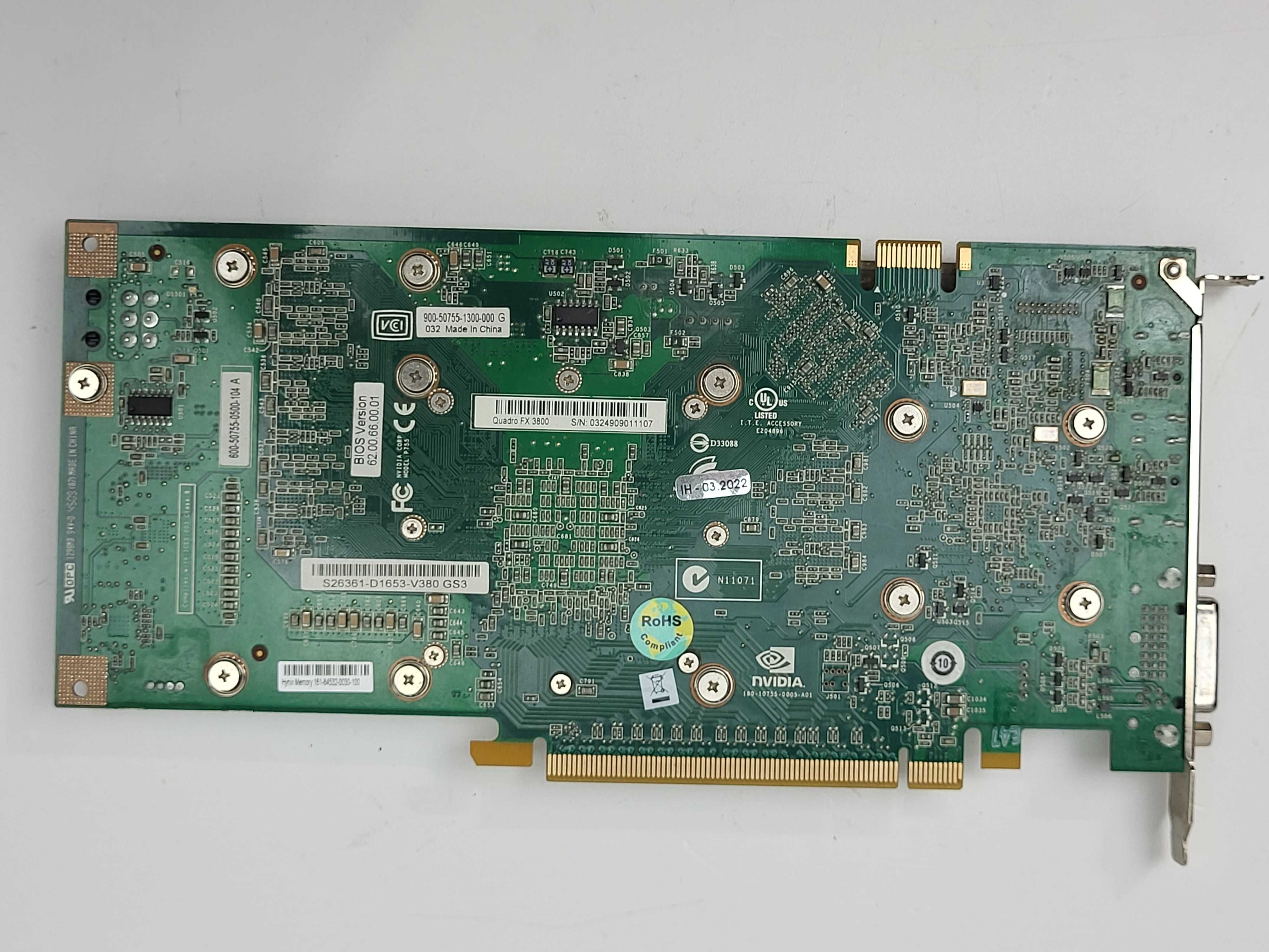 Karta graficzna NVIDIA QUADRO FX 3800 1GB DDR3 256bit GPU/51