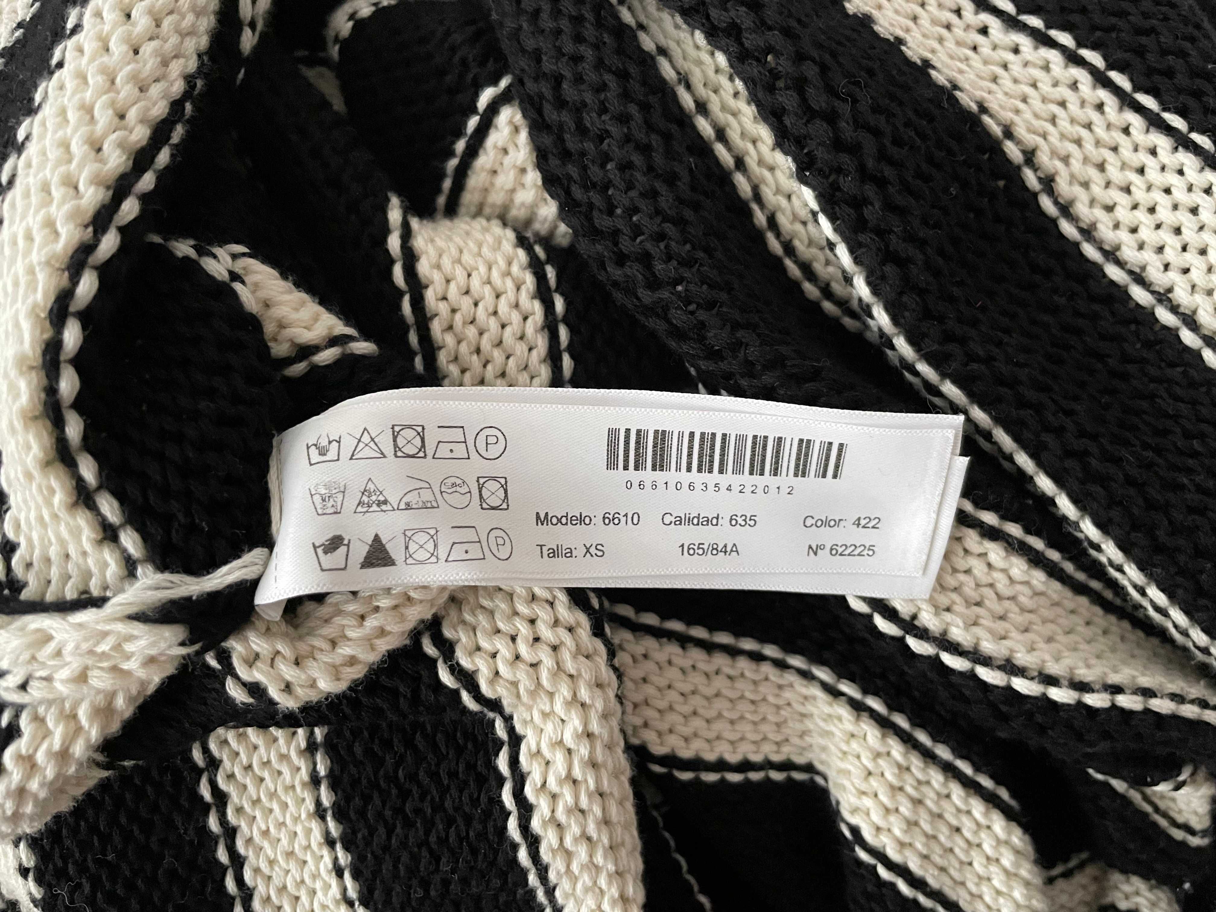 Sukienka Massimo Dutti paski 100% bawełna