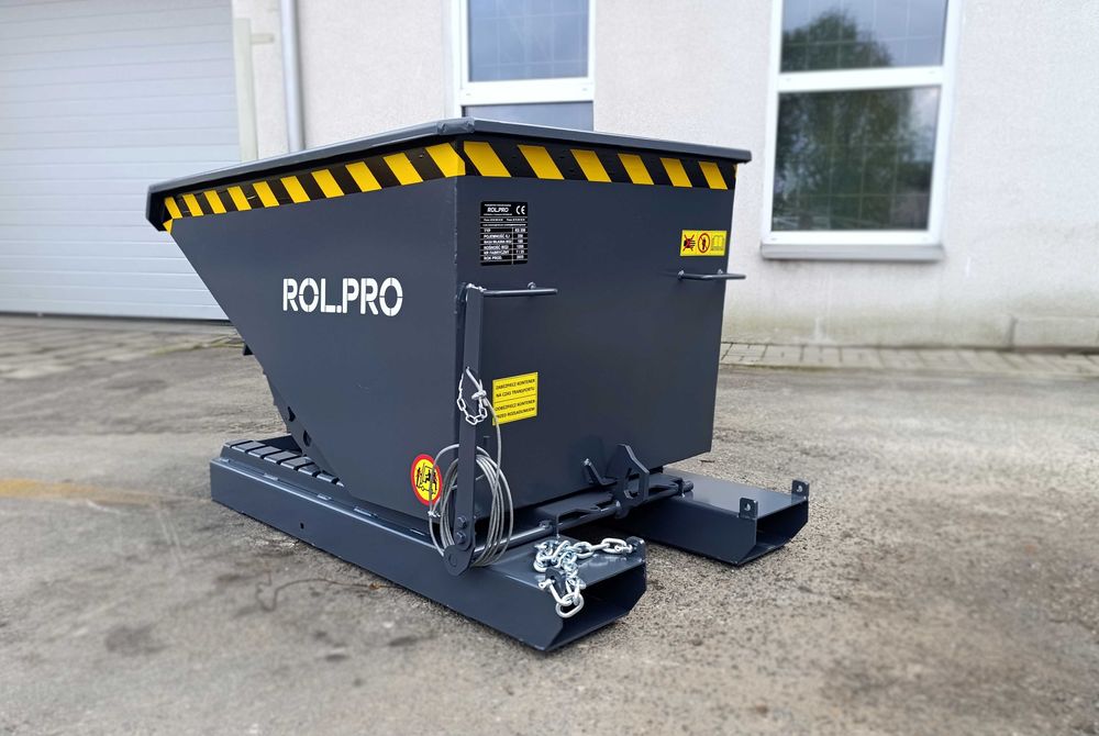 Koleba / Kontener samowyładowczy / Pojemnik metalowy 350L - NOWOŚĆ!!!