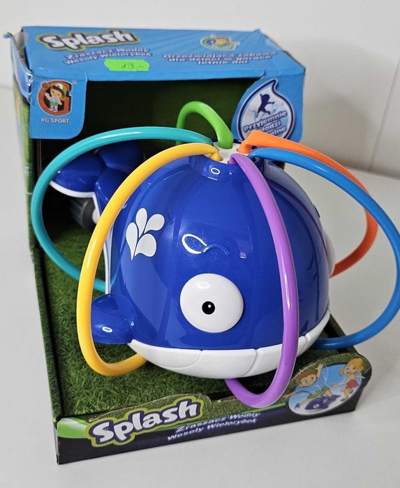 Splash wesoły wielorybek zraszacz wodny
