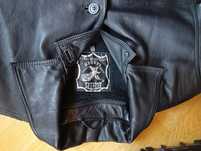 Włoska kurtka skórzana vintage XL/XXL skóra podpinka j. ochnik 54/56