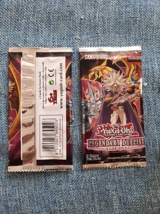 Yugioh Booster Legendary Duelists: Rage of Ra em Inglês (yu-gi-oh)