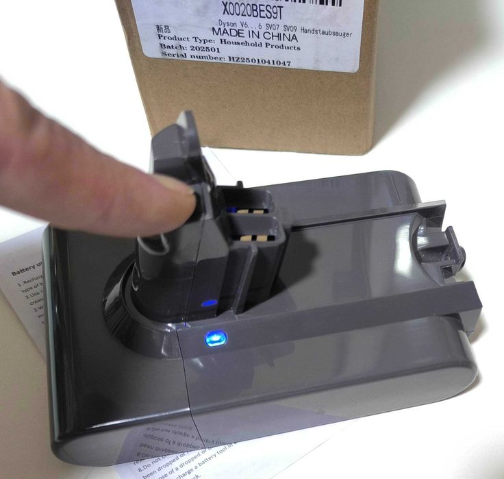 Акумулятор до пилососу Dyson V6 DC58-62 SV03-094 6000mAh