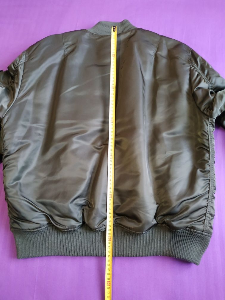 Куртка МА1 Альфа Індастріал XL (dark green)