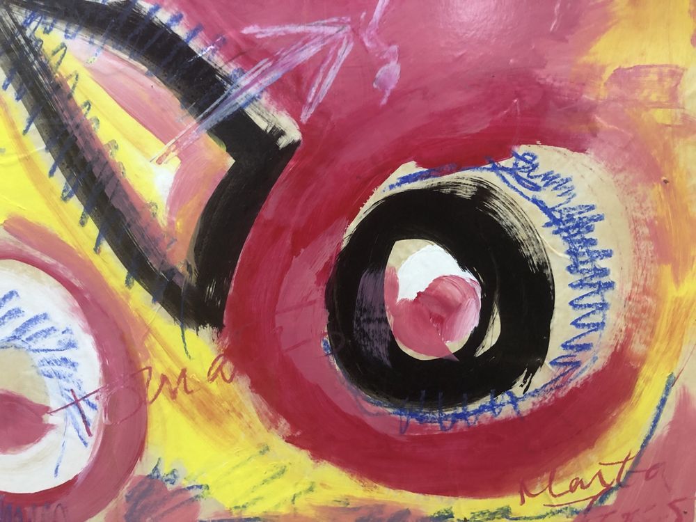 Tecnica mista sobre platex - Maria Joao Art