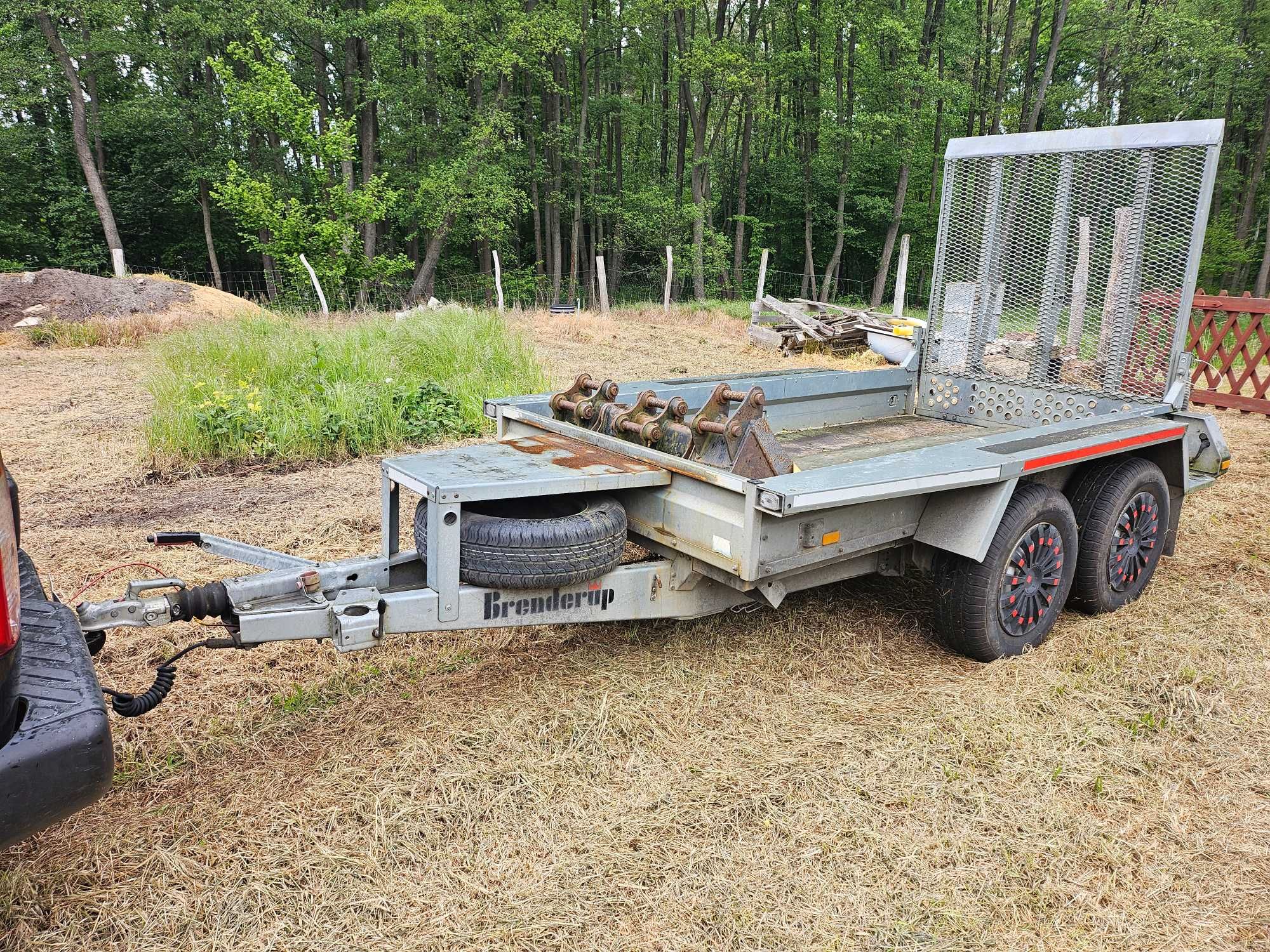 Brenderup Przyczepa pod Minikoparkę MT2600 DMC 2600 kg. CENA BRUTTO