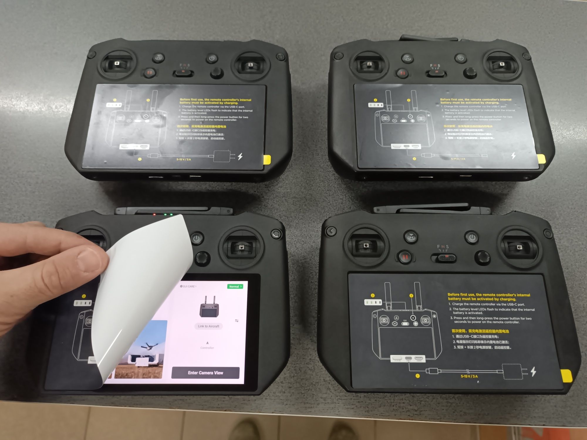 Прошиті 1001 пульти DJI RM510 та RM510b (RC PRO), нові і б.в.., Autel