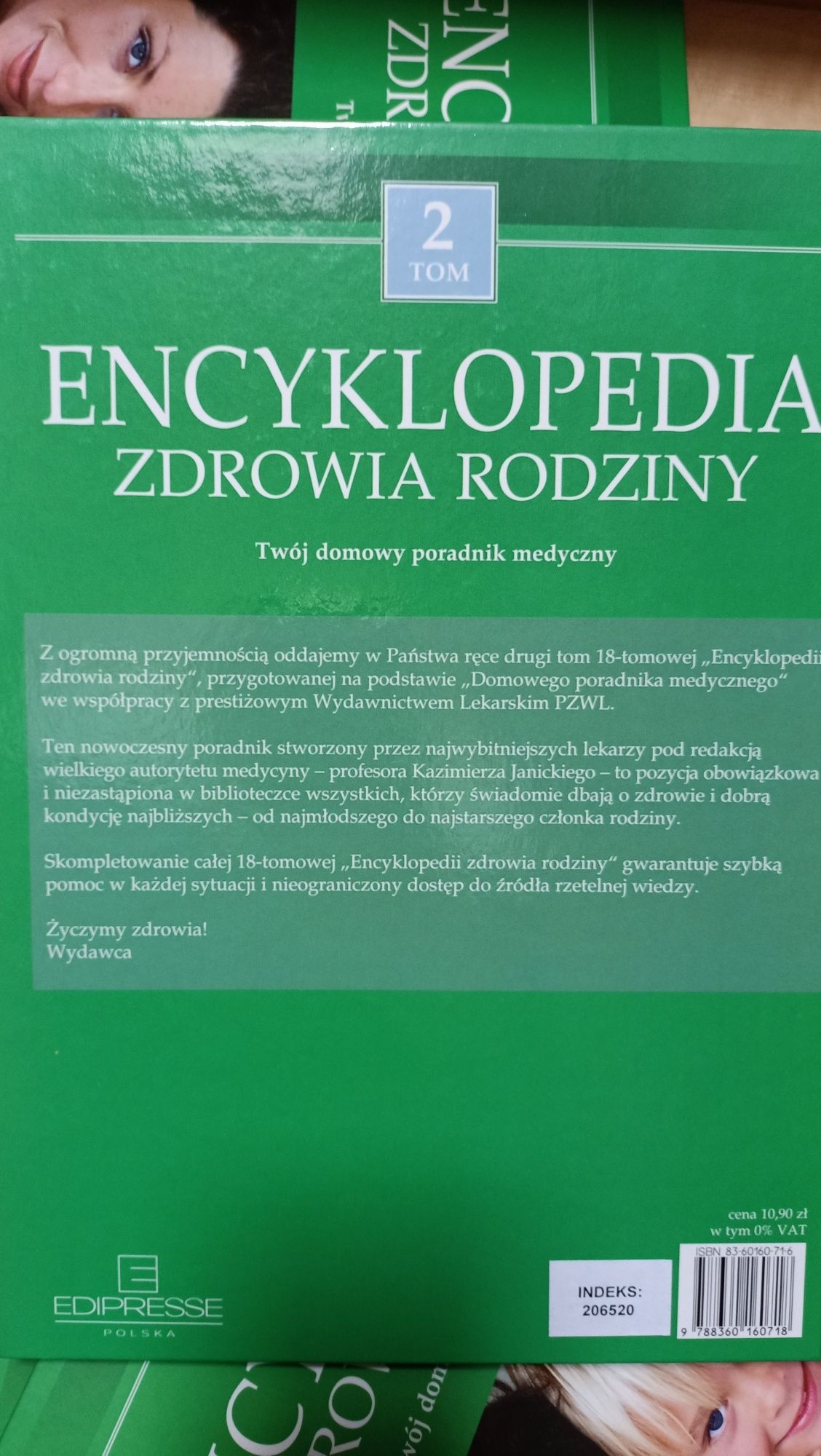 Encyklopedia zdrowia rodziny 18 tomów