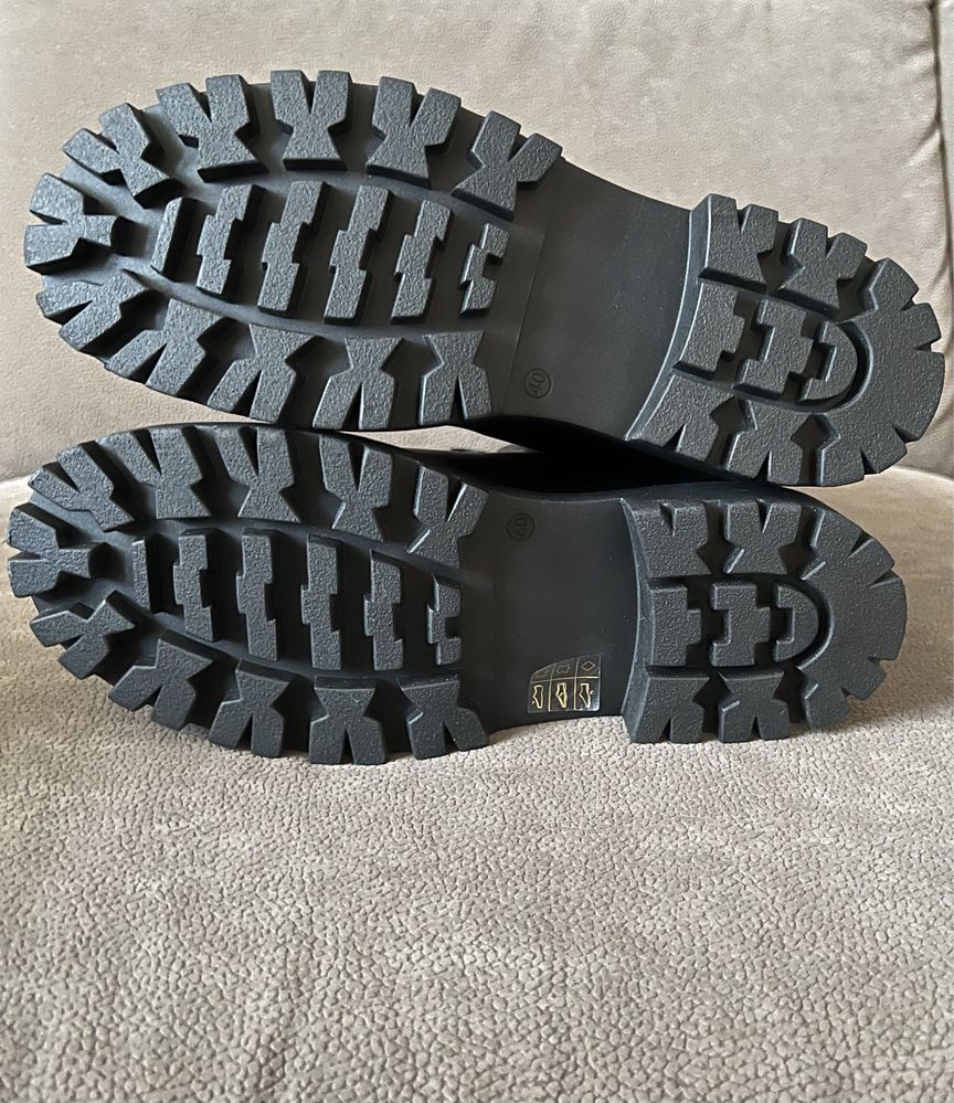 KARL LAGERFELD Biker II Long Gore Boot botki skóra nowe r 40