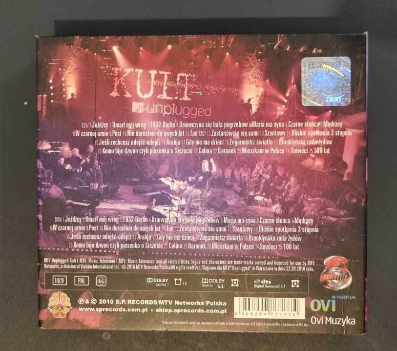 KULT unplugged 2xCD 1xDVD