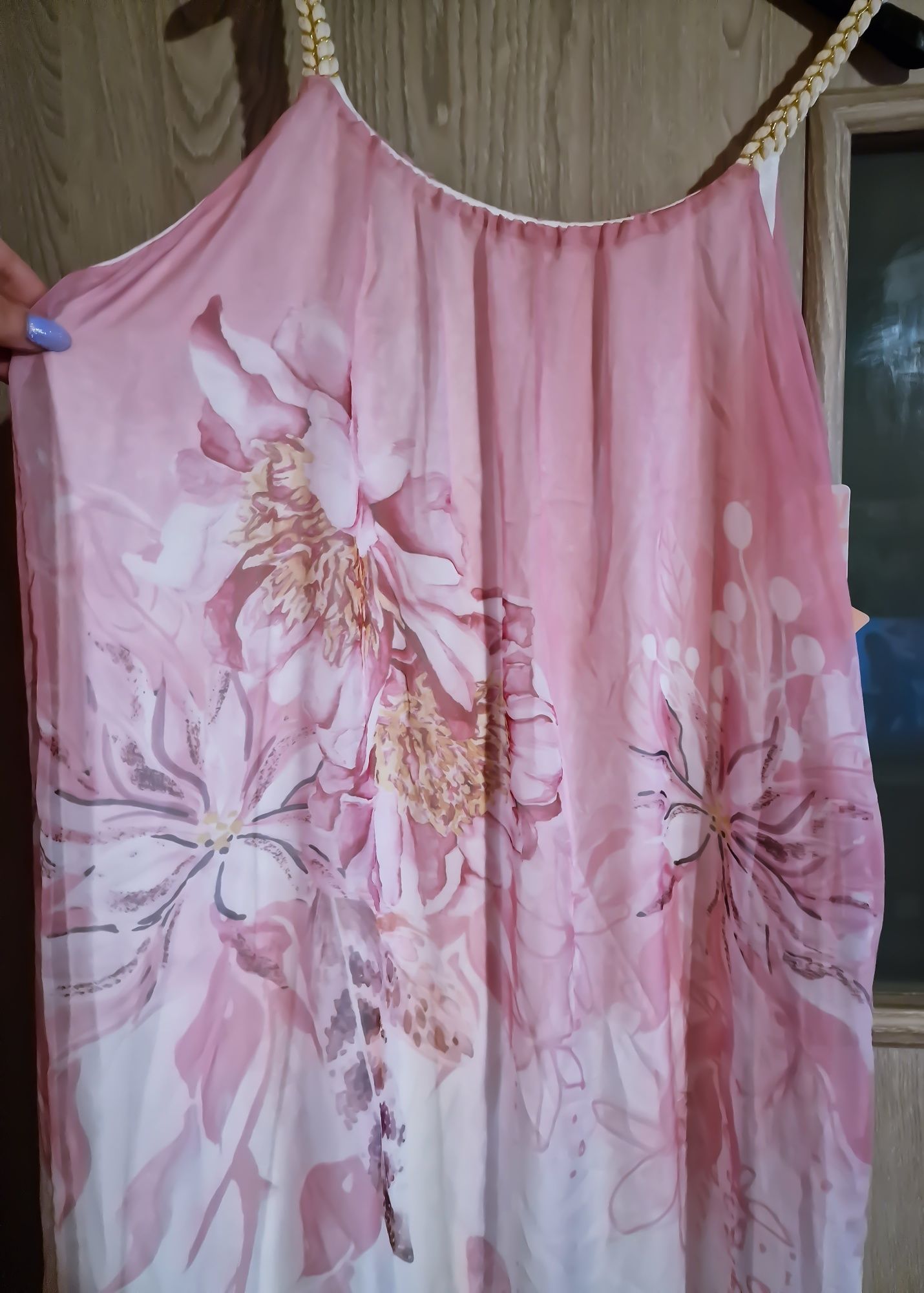 New Collection sukienka ombre pink uni