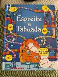 Livro Espreita a Tabuada Porto Editora