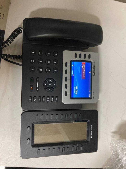 Дротовий IP телефон Grandstream GXP2140 +модуль-консоль GXP2200EXT