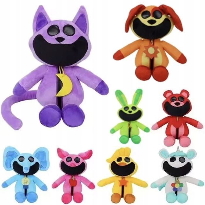 Maskotka 8 X Komplet Poppy Playtime Smiling Critters Uśmiechnięte Zwie