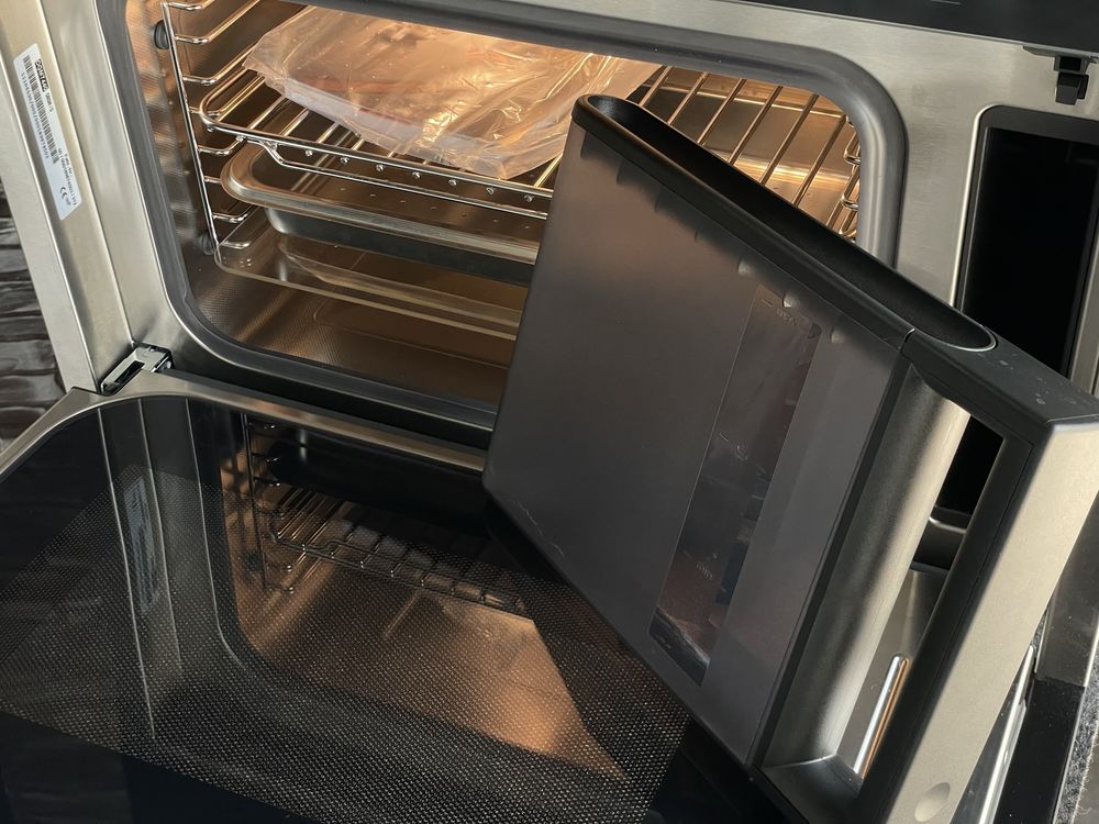 Топ Мікрохвильовка з Пароваркою Miele DGM 7440 OBSW | Нова | Укр.меню!