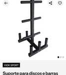 Suporte para barras e discos